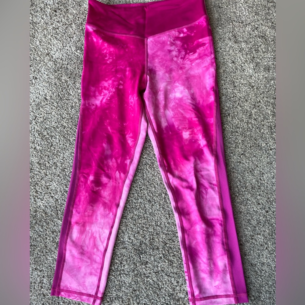 Zyia Fuchsia Mesh Light n Tight Capri 20”